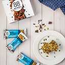 88 Acres Granola Bars | Dark Chocolate Sea Salt | Gluten Free, Nut-Free Oat and Seed Snack Bar | Vegan & Non GMO | 12 Pack