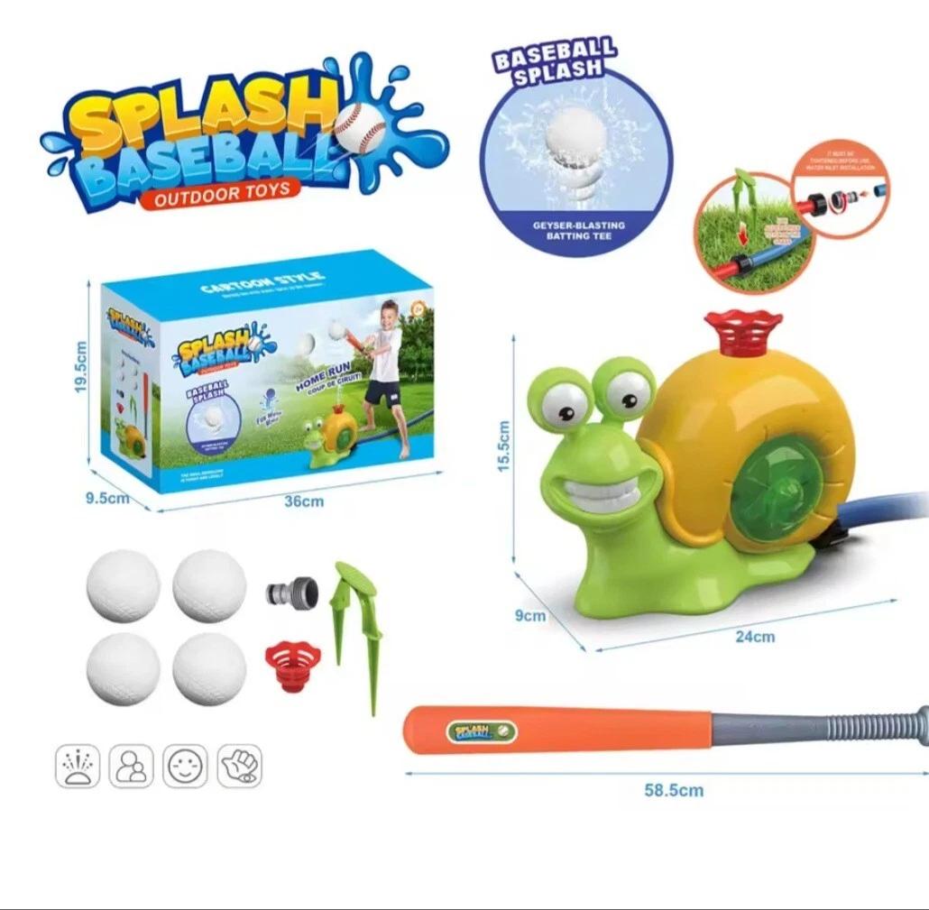 Splash Baseball Outdoor Toy, Cartoon Style