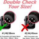 Sonix x Sanrio Apple Watch Cover | Bumper Case for Apple Watch | Protective Silicone Cover | Fits 38mm/40mm/41mm | Kuromi - Black