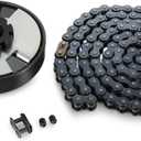 Go Kart Centrifugal Clutch 1" Bore 14 Tooth #40/41/420 Chain for MiniBike, Lawnmower, MiniBike, Mini motorcycles, 212CC 6.5-8HP Engines performance Parts, Up to 2300 RPM