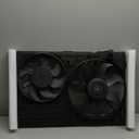 Radiator Cooling Fan Replacement for A3 Jetta CC Beetle 1.8L 1.9L