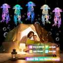 Jellyfish Decor - 10 Pcs Light Up Jellyfish Lanterns, Hanging Jelly Fish Decorations for Mermaid Birthday Decorations & Under The Sea Party Decorations, Ocean Themed Supplies Gifts
