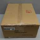 Natural Rattan Wall Sconce Set of 2, with Boho Woven Wicker and Creamy-White Fabric Shade for Vanity Stairway Fireplace Living Room Bedside Passway Hallway