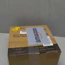 HapiRm Standing Corner Shower Caddy - 3 Tier Shower Organizer Corner with Soap Holder and 4 Hooks, Rustproof Bathroom Storage Shelves with Adhesives, Black