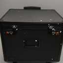 Vaultz Locking Mobile File Chest, Letter/Legal Files, 17.5" X 15.5" X 14.5", Black
