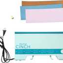 We R Memory Keepers Thermal Cinch Binding Machine Mint 12 Inch, Includes Thermal Book Binding Machine, Book Spines, and Clips, Create DIY Journals, Notebooks, Scrapbooks, Photo Books, and Documents