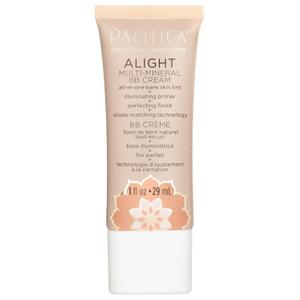 Pacifica Alight Multi-Mineral BB Cream Medium  Hydrating Tinted Moisturizer & Primer, Sheer Natural Foundation Coverage, Vegan & Cruelty-Free, 1 fl oz