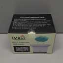 Digital Rain Gauge Outdoor with Thermometer, Self-Emptying Wireless Rain Gauges Outdoors Best Rated, High Precision Electronic Remote Rain Collector, Freeze Proof Automatic Rain Measure Gauge for Yard