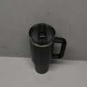 STANLEY Quencher ProTour Flip Straw Tumbler with Leakproof Lid | Built-In Straw & Handle | Cupholder Compatible for Travel | Insulated Stainless Steel Cup | BPA-Free (40 Ounces, Black)