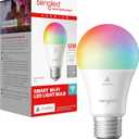 Sengled Matter LED Smart Light Bulb (A19), Multicolor, Compatible with Alexa, 60W Equivalent, 800LM, Instant Pairing, 1-Pack