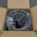 8.2"+6.2" Set Kitchen Utensil Holder for Kitchen Counter, Metal Cooking Utensil Crock for Countertop, Extra Large Black Coffee Pods Holder, Silverware Holder for Spoon Knives Forks