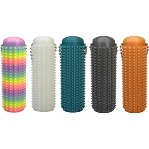 Little Ouchies Spiky Fidget Keychain Stress Relief Massager, Anxiety Relief & Unique Gift for Adults