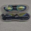 Aegend Kids Swim Goggles, Pack of 2 Swimming Goggles for Children Boys & Girls Age 3-14 (Aqua & A-bright Rose)