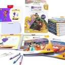 BYJUS Learning Kit: Disney, Kindergarten Premium Edition (App + 10 Workbooks) Ages 4-6 - Featuring Disney & Pixar Characters - Learn Letter Sounds, Sight Words & Numbers - Osmo Fire base included