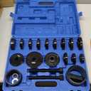 Orion Motor Tech 38pc 2-in-1 Bearing Press Kit, Front Wheel Bearing Removal Kit with Sliding Screws Sleeves, 5 T Wheel Bearing Separator Puller Set with 2" & 3" Jaws, Bearing Puller Tool Set with Case