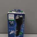 Philips Norelco Shaver 2400 Series, Wet and Dry Electric Shaver, Pop-up Trimmer, P-Cap, Deep Black, Model X3001/90 (Shaver 2000)