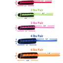 Ankle Weights for Women, Men and Kids - 1/2/3/4/6/8/10/12/15/20 LBS 1 Pair Strength Training Wrist/Leg/Arm Weight with Adjustable Strap for Jogging, Gymnastics, Aerobics, Physical Therapy