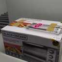 Black+Decker 4 Slice Toaster Oven - Stainless Steel