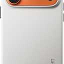 MOFT MOVAS Snap Case for iPhone 17 Pro, MagSafe Compatible, Soft-Touch Vegan Leather, Classic Minimalist Design, Lightweight, Stain-Resistant & Camera Protection, Misty Cove