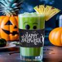 20 Pcs Halloween Coffee Cups Sleeves, Disposable Paper Cup Sleeves Halloween Coffee Sleeves for 12oz 16oz Hot Chocolate Coffee Tea or Cold Beverage (Black)