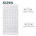 3 x Adhesive Stick dots Two-Sided Sided Mounting Putty Stick Tack for Wall Hanging Crafts Balloons Festival Party Decorations,Clean Removable(0.6"*0.6"-320)