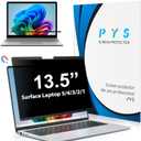 PYS Magnetic Privacy Screen for Microsoft Surface Laptop 5/4/3/2/1 - Detachable 13.5 Inch Privacy Screen Protector, Matte Finish Anti-Glare