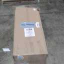 Amazon Basics Memory Foam Mattress, Soft Plush Feel, 12 Inch, Queen, White/Grey