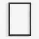 Venusmiles Canvas Frame 24x36 Frame for Canvas Painting Floating for 1" Deep, Floater for Canvas Artist Panel Oil Painting Wall Art Décor, Vertical or Horizontal Picture Wall Decor, Black
