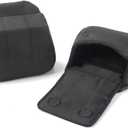 Wowtk Pair of Lower Fairing Panels Storage pouches,Fairing Lower Door Pockets fits for Harley Touring Road Glide Street Glide Trike Tri Glide 2014-2025