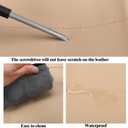 HChengkikz Car Seat Covers, Quilting Leather Seat Covers Full Set, Waterproof Faux Leather Automotive Seat Covers for Cars, Universal Car Seat Protectors Fit for Cars, Suvs, Trucks, Airbag Compatible