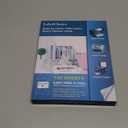 100 Sheets 400 Pcs 4"x5" 4 Up Shipping Address Labels for Laser & Inkjet Printers, Permanent Adhesive 4 per Page Shipping Labels, 4 to a Page Labels, 4 Stickers per Sheet