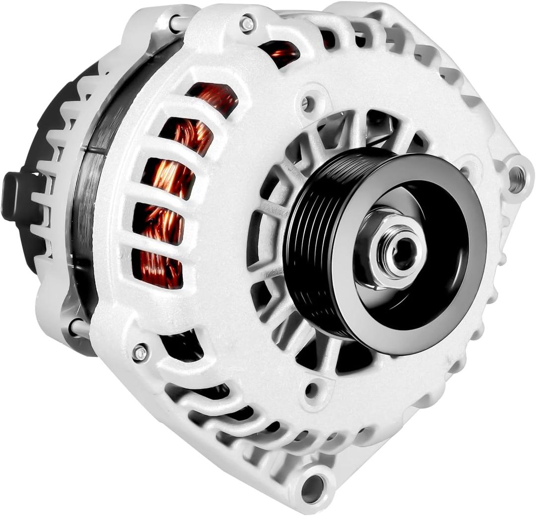 8301N Alternator 160Amp High Output Compatible with 2007-2014 GMC Yukon, Sierra, Chevy Tahoe, Suburban, Silverado 1500/2500, Avalanche, Cadillac Escalade, Replace# 15093928,15905871, ADR0369