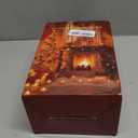 Christmas Snowman Snow Globe, Cardinal Musical Snow Globe Lantern Lights with 6H Timer Battery & USB Powered, Retro Style Holiday Glitter Globe for Xmas Home Decoration Holiday Party Gifts (Xty-3xrhn)