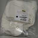 Barossa Design Waterproof Fabric Shower Curtain or Liner Microfiber - Soft Cloth & Hotel Quality, Machine Washable White Shower Curtain Liner for Bath Tub, 72x72 Inches