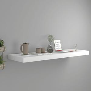 Generic Floating Wall Shelf White
 24x8.5x3 in