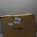 WNPETHOME Giant Dog Bed, Washable Dog Couch with Removable Waterproof Cover, Orthopedic Large Pet Sofa Bed with Bolster Sides for Sleeping