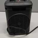 Space Heater, 1500W Electric Heaters Indoor Portable with Thermostat, PTC Fast Heating Ceramic Room Small Heater with Heating and Fan Modes for Bedroom, Office and Indoor Use (10IN)