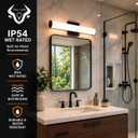 20 Inch Bathroom Vanity Light, Modern LED Bath Bar Over Mirror, Medium