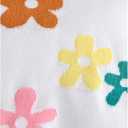 SOLY HUX Girl's Floral Sweaters Long Sleeve Crewneck Sweater Pullover Tops