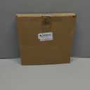 2Packs Molded Nylon Ceiling Medallion for Light Fixtures and Ceiling Fans, 9.8"OD x 4"ID x 0.94"P (Fits Canopies up to7-1/4")White