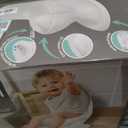 Nuby My Real Potty Training Toilet with Life-Like Flush Button and Sound - 18+ Months - White