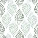 Theper Green Wall Paper Peel and Stick Wallpaper Modern 17.3"393" Boho Contact Paper for Cabinets Green and White Self Adhesive Removable Wallpaper for Bedroom Geometric Wallpapers Vinyl Home Decor