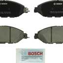 BOSCH BC1649 QuietCast Premium Ceramic Disc Brake Pad Set - Compatible with Select Infiniti JX35, QX60; Nissan Murano, Pathfinder; FRONT