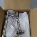 RARXTR Polished Finish Toilet Paper Holder & Towel Ring SUS304 Stainless Steel 2pc Bathroom Hardware Set with Double Post Pivoting Toilet Paper Roll Holder Wall Mount & Bathroom Towel Holder Set