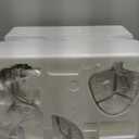 ZACME Mixers Kitchen Electric Stand Mixer 5.5QT 600W, Aluminum die casting and Gears, Dual Cooling System, Low Noise, DC Motor, LED Display and Timing Function, Tilt-head Metal Food Mixer, White