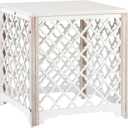 JFY Designs Wooden Side Table - End Table & Accent Tables for Living Room & Bedroom, Versatile Nightstand Sofa Table, Small Accent Furniture for Home Dcor