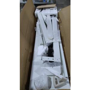 White Electric Standing Desk