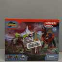 Schleich Eldrador Creatures - 5PC Fantasy Creature Set - Ice Wolf, Lava Hound, Rock Beast and Sword Figure Playset - Animal Monster Figurines for Boys and Girls - Durable Toys for Kids Ages 7+ | 72179