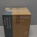 Sweetcrispy Countertop Ice Maker, Portable Ice Machine Self-Cleaning, 9 Cubes in 6 Mins, 26 lbs/24Hrs, 2 Sizes of Bullet Ice for Home Party Office,Elegant Black