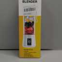 Portable Blender for Smoothies & Shakes - Cordless Personal Size Blender with 6 Blades, 380Ml Juice Cup, Lightweight & Rechargeable, Freshly Squeezed for Picnic/Sports/Office (Yellow)